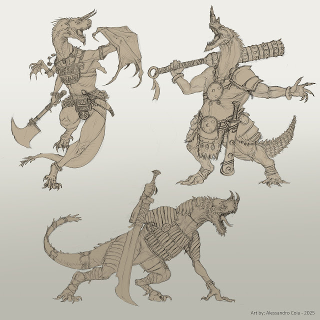 Dragonkin Exploration Sketches 1 1