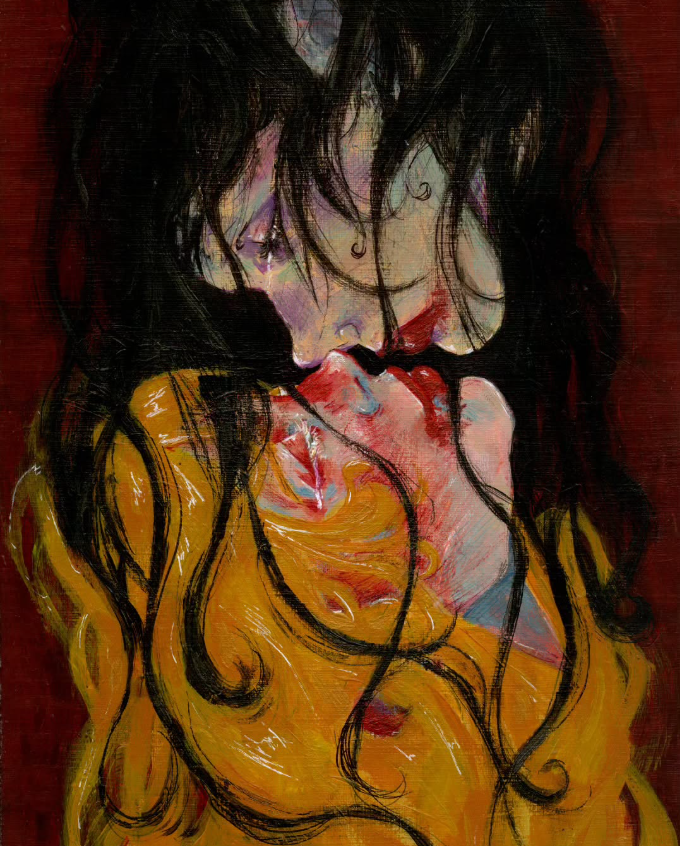 Suggestioni e colori: lo specchio di Giulia Briani disegno 1