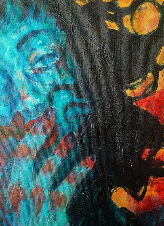 Suggestioni e colori: lo specchio di Giulia Briani disegno 2