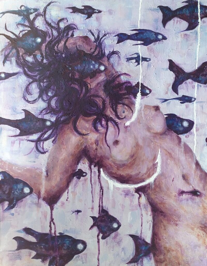 Suggestioni e colori: lo specchio di Giulia Briani disegno 3