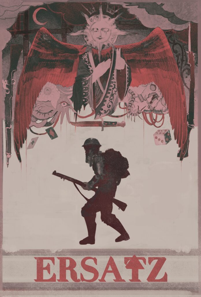 War, life surrogates, resurrection: an interview with Saint, the brilliant creator of the short film "Ersatz" ersatz poster