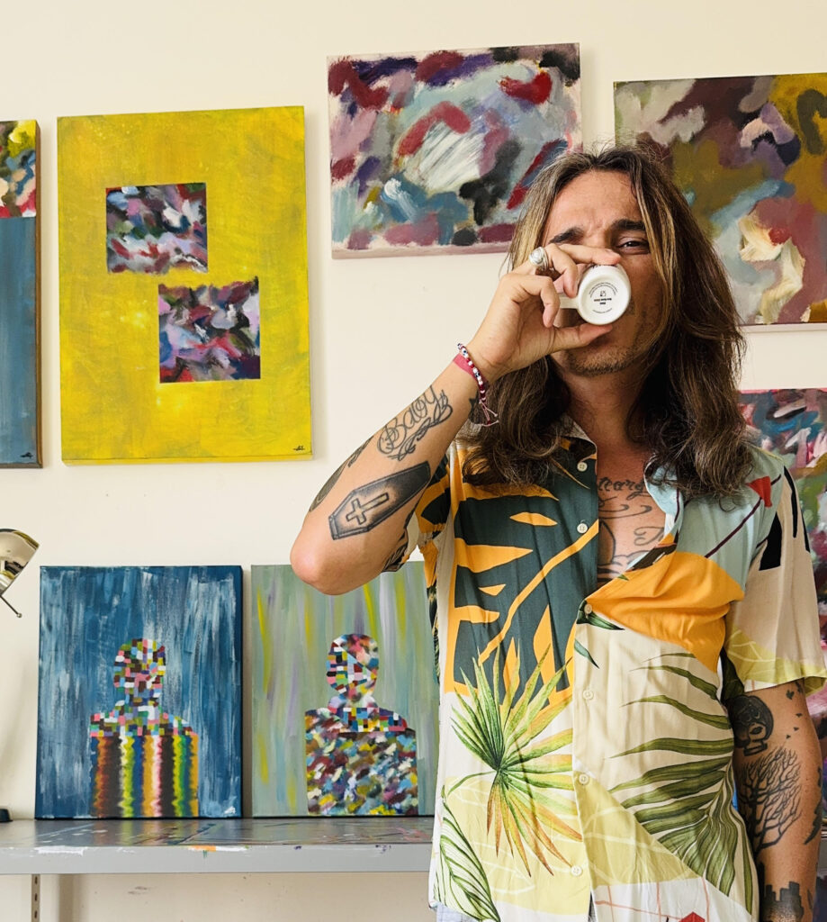 Volti d'artista: caos e arte con Nicolò Zarcone bggg